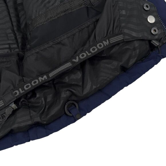 Volcom Men's L Gore-Tex Snowboarding Jacket Shell Navy Blue XL - Picture 9 of 16